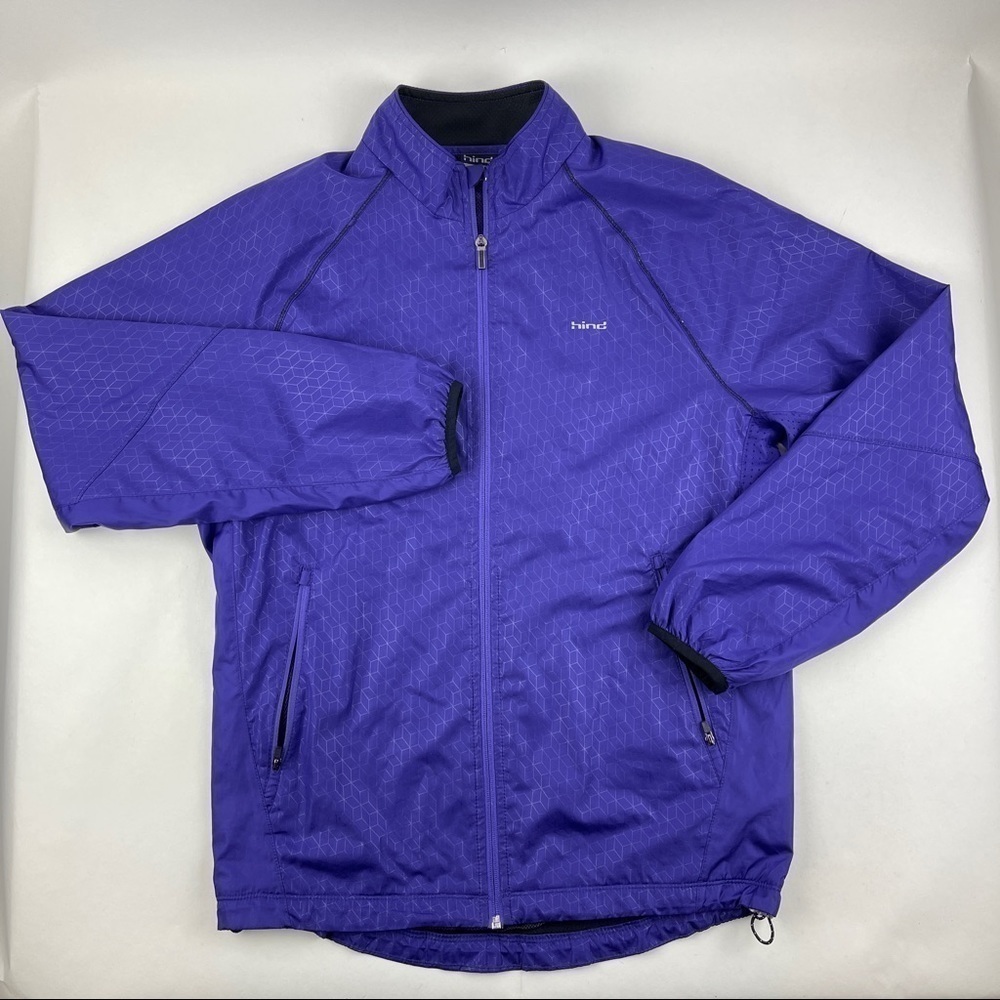 Hind Jacket Womens Smal Purple Full Zip Mock Neck - Picture 1 of 8